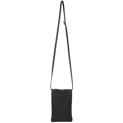 Shop Givenchy Black 4g Light Strapped Pouch In 001-black