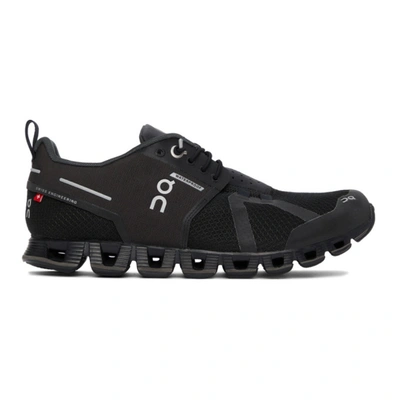 Shop On Black Cloud Waterproof Sneakers In Black | Lunar