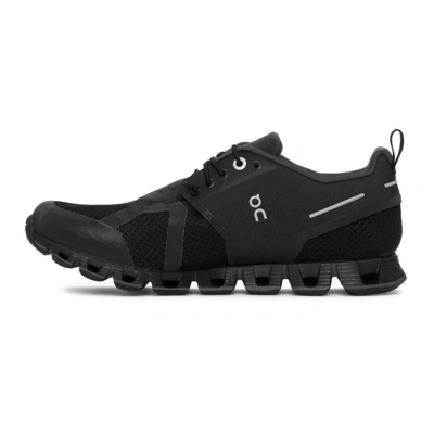 Shop On Black Cloud Waterproof Sneakers In Black | Lunar