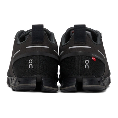 Shop On Black Cloud Waterproof Sneakers In Black | Lunar