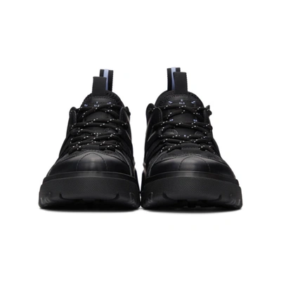 Shop Mcq By Alexander Mcqueen Black Orbyt Descender No. 2 Sneakers In 1000 Black