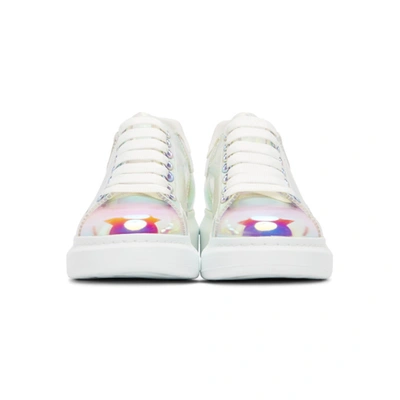 Shop Alexander Mcqueen Ssense Exclusive Multicolor Holographic Oversized Sneakers In 8446 Multi