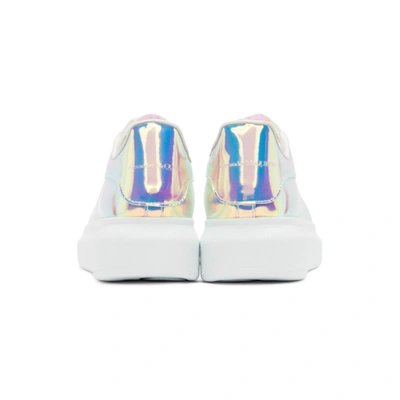 Shop Alexander Mcqueen Ssense Exclusive Multicolor Holographic Oversized Sneakers In 8446 Multi