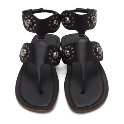 Shop Alaïa Black Edition 2007 Spartiate Sandals In 999 Black