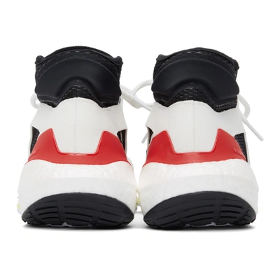 Shop Adidas By Stella Mccartney Black & White Ultraboost 21 Sneakers