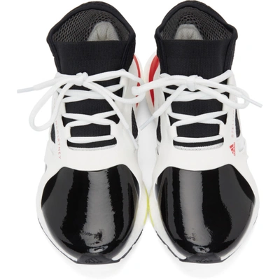 Shop Adidas By Stella Mccartney Black & White Ultraboost 21 Sneakers