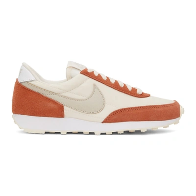 Shop Nike Orange & Beige Daybreak Sneakers In Pale Ivory/desert Sa