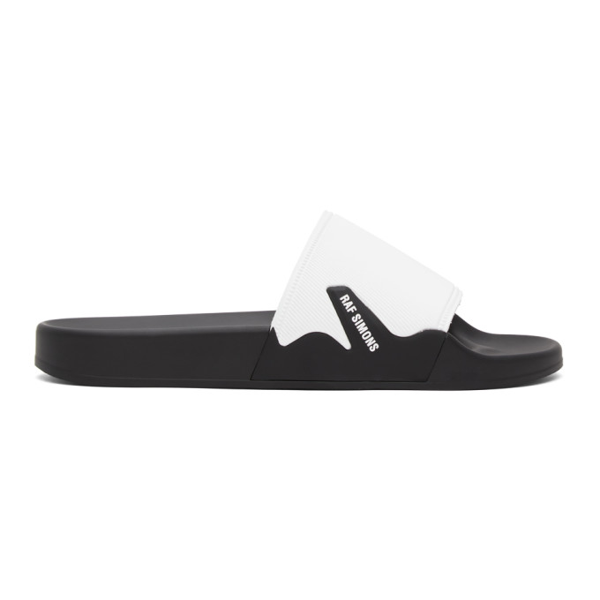 Raf Simons Astra logo slides - White