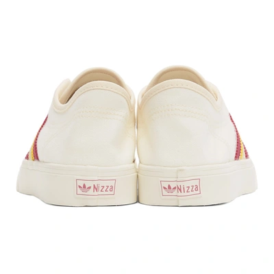 Shop Wales Bonner Off-white Adidas Edition Nizza Sneakers In Corewht/sca