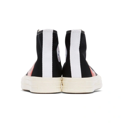 Comme Des Garçons Play X Converse Chuck Taylor Canvas High-top Sneakers In Black