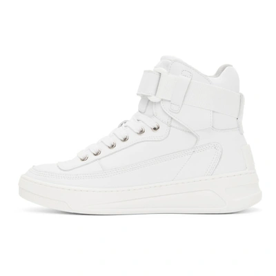 Shop Acne Studios White High-top Sneakers In 100 White