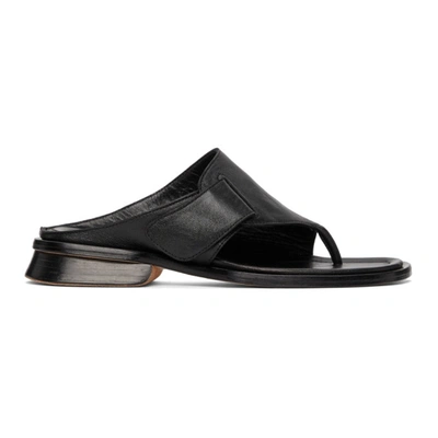 Shop Maryam Nassir Zadeh Black Tupelo Sandals