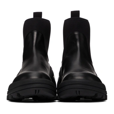 Shop Alyx Black Mid Boot Skx Ankle Boots In Blk0001 Black