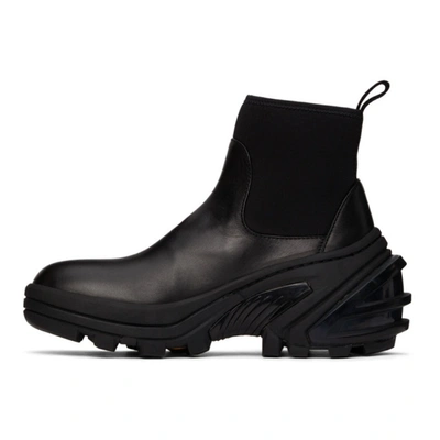 Shop Alyx Black Mid Boot Skx Ankle Boots In Blk0001 Black