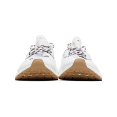 Shop Adidas By Stella Mccartney White Ultraboost Sandal Sneakers