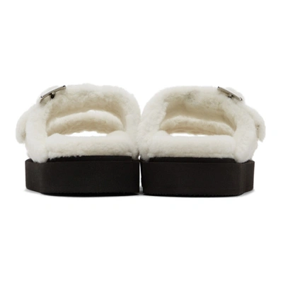 Shop Giuseppe Zanotti White Jolanda Winter Sandals