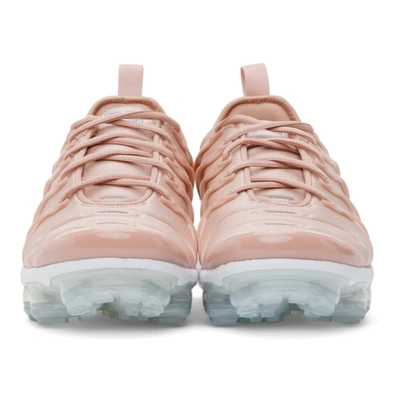 Shop Nike Pink Air Vapormax Plus Sneakers In Pink Oxford/metallic