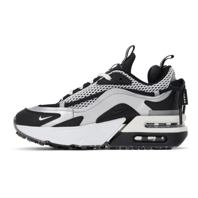 Nike Air Max Furyosa Nrg Mesh, Rubber And Metallic Faux Leather Sneakers In  Black | ModeSens