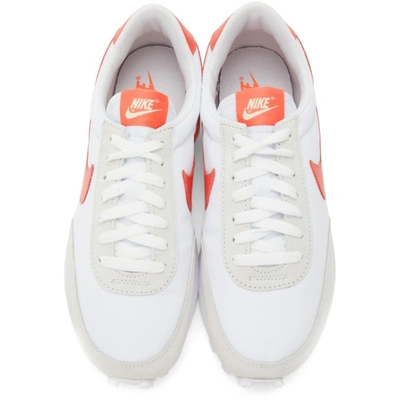 Shop Nike White Daybreak Sneakers In White/magic Ember-li