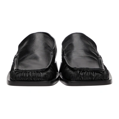 Shop Jil Sander Black Corsaro Loafers In 001 Black