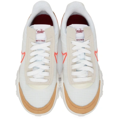 Shop Nike White Waffle Racer 2x Sneakers In 101 White