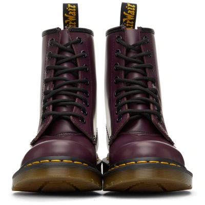 Shop Dr. Martens' Purple 1460 Boots