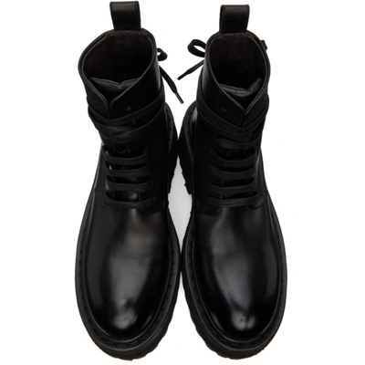 Shop Marsèll Black Carretta Anfibio Boots In 666 Black
