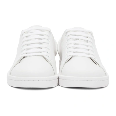 Shop Raf Simons White Orion Sneakers In 61 White
