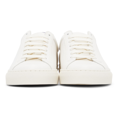 Shop Givenchy White & Purple Urban Knots Sneakers In 135 Off White/purple