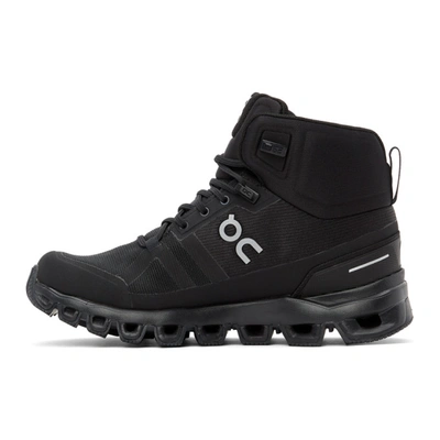 Shop On Black Waterproof Cloudrock Boots In All Black