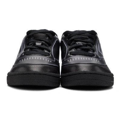 MAISON MARGIELA 黑色 REEBOK 联名 CLUB C TROMPE LOEIL 运动鞋