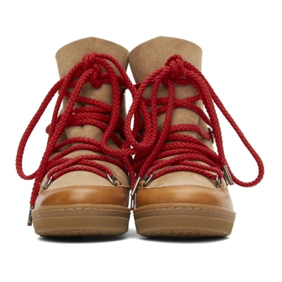 Isabel Marant Nowles Boots In 50cm Camel