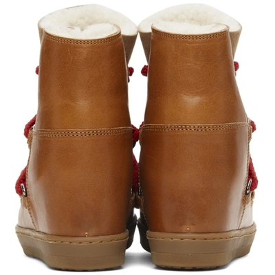Isabel Marant Nowles Boots In 50cm Camel