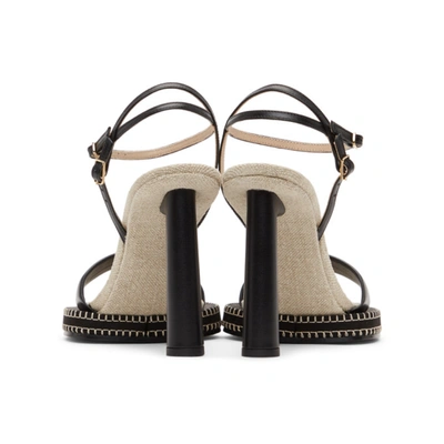 Shop Jacquemus Black 'les Sandales Novio' Heeled Sandals