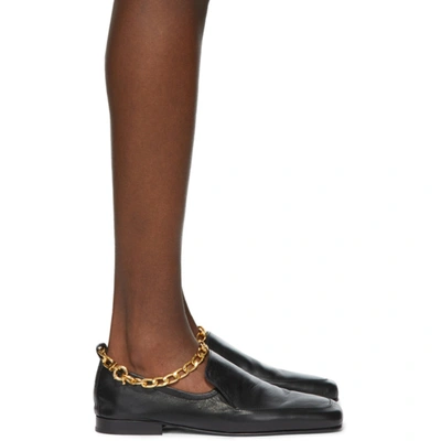 Shop By Far Black Nick Loafers