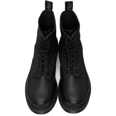 Shop Dr. Martens' Black Nubuck 1460 Pascal Boots