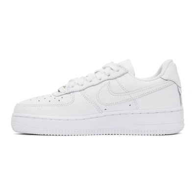 Shop Nike White Air Force 1 '07 Craft Sneakers In White/white-white-wh