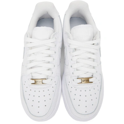 Shop Nike White Air Force 1 '07 Craft Sneakers In White/white-white-wh