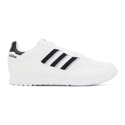 Shop Adidas Originals White & Black Special 1 Sneakers In Ftwr White/