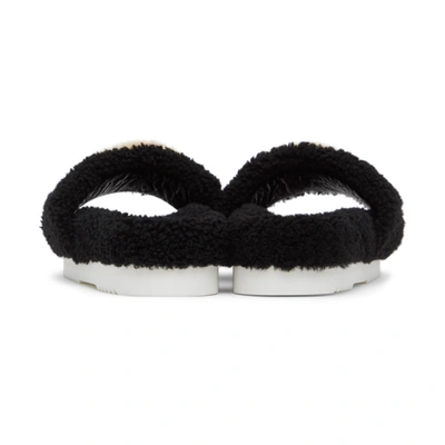 GUCCI 黑色 EILEEN INTERLOCKING G 拖鞋