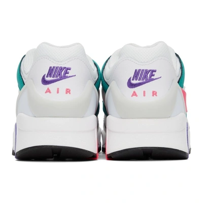 Nike Air Structure Triax 91 Sneakers In White/hyper Pink/teal | ModeSens