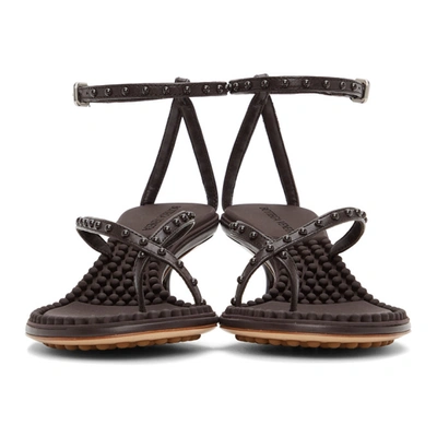 BROWN LAGOON BUBBLE LOW SANDALS