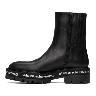 Shop Alexander Wang Black Stanford Boots In 001 Black