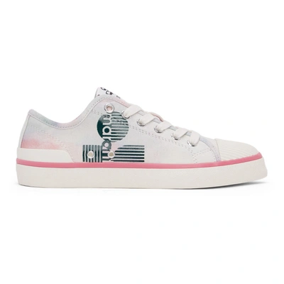 Shop Isabel Marant Multicolor Tie-dye Binkoo Sneakers In 60ce Celado