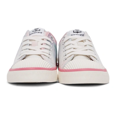 Shop Isabel Marant Multicolor Tie-dye Binkoo Sneakers In 60ce Celado