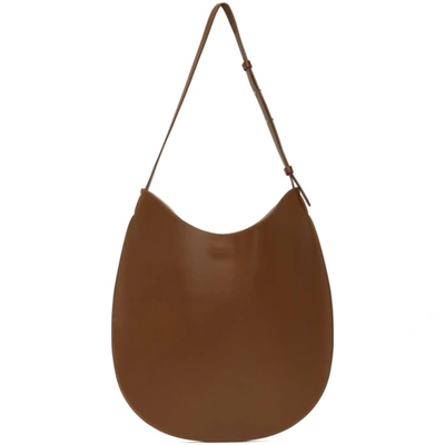 Shop Aesther Ekme Brown Flat Bag In 169 Auburn