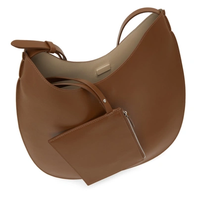 Shop Aesther Ekme Brown Flat Bag In 169 Auburn