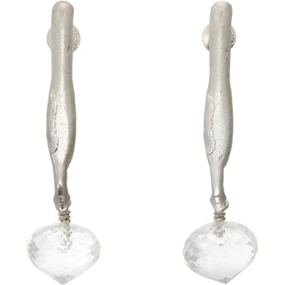 Shop Alighieri Silver 'the Cosmic Evidence' Earrings