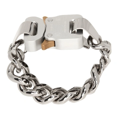 Shop Alyx Silver Hero Chain Bracelet In Gry0002 Silver