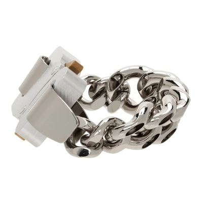 Shop Alyx Silver Hero Chain Bracelet In Gry0002 Silver